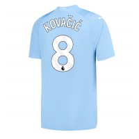 Camisa de Futebol Manchester City Mateo Kovacic #8 Equipamento Principal 2023-24 Manga Curta